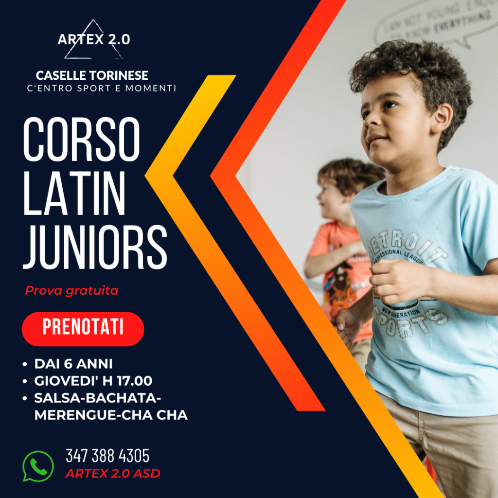 latin junior salsa bambini bachata torino e provincia