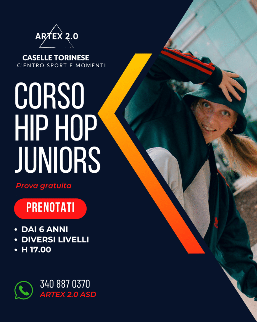 hip hop caselle torinese scuola di ballo bambini hiphop canavese
