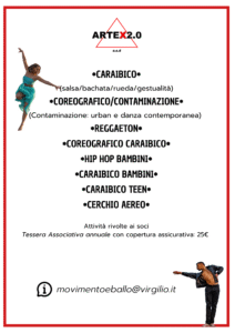 corsi ballo torino scuola di ballo caselle torinese danza salsa bachata contemporaneo danza moderna